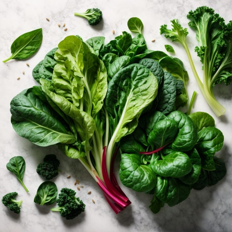 A Vibrant Photo Of Leafy Green Vegetables